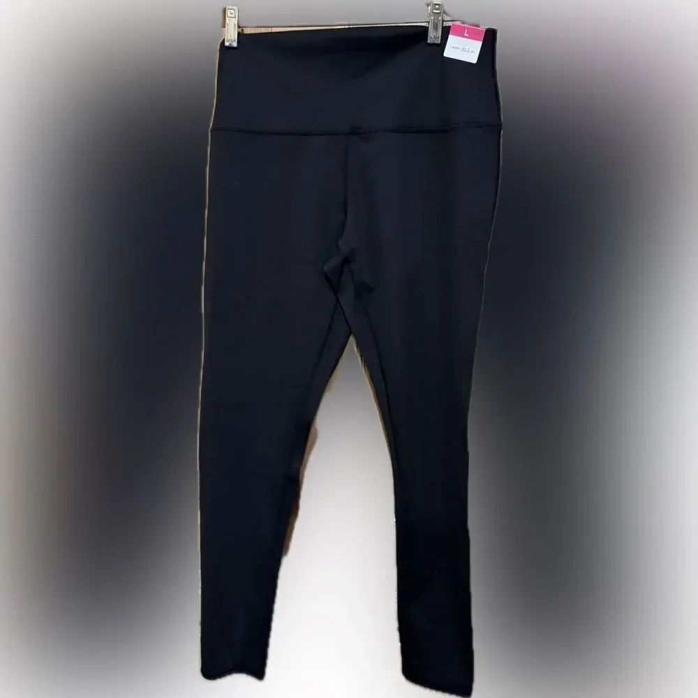 NWT Decathalon Black Women’s Workout Leggings Sz L